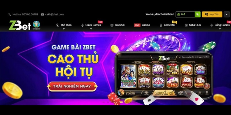 Nhiều chương trình khuyến mãi khi chơi game bài